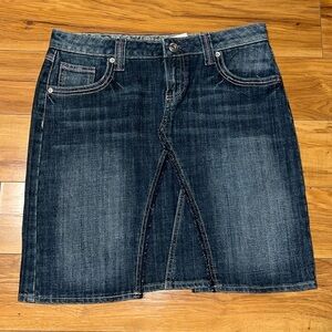Mudd Denim Midi Skirt 9